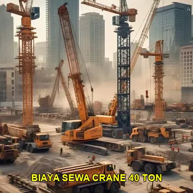 biaya sewa crane 40 ton
